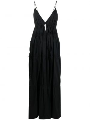 Czarna sukienka długa Jonathan Simkhai