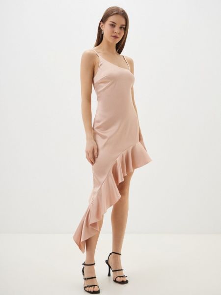 Вечернее платье Rivais розовое