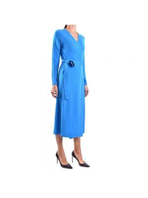 Sukienka Diane Von Furstenberg niebieska