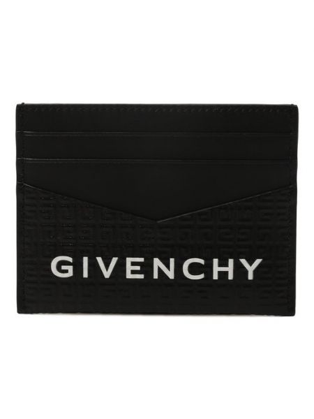 Черный кожаный кошелек Givenchy