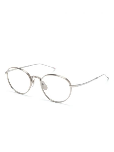 Okulary Thom Browne Eyewear srebrne