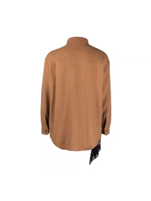 Camisa de lana Destin marrón