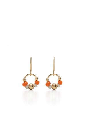 Pendientes con cuentas Petite Grand dorado