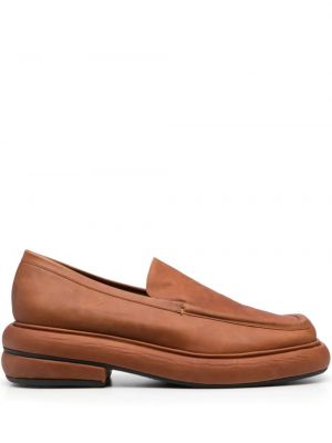 Slip-on seemisnahksed loafer-kingad Eckhaus Latta pruun
