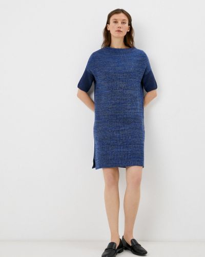 Платье-свитер Marytes синее