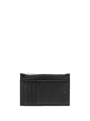 Kožená peňaženka Yu Mei čierna