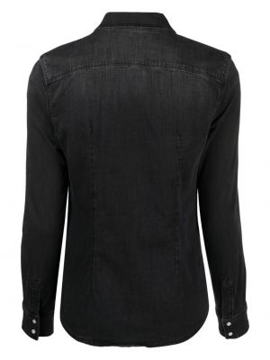 Koszula jeansowa Liu Jo czarna