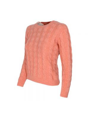 Jersey de lana de cachemir de tela jersey Cashmere Company rosa