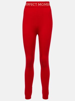 Woll leggings Perfect Moment rot