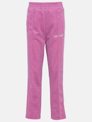 Pantaloni sport Palm Angels roz
