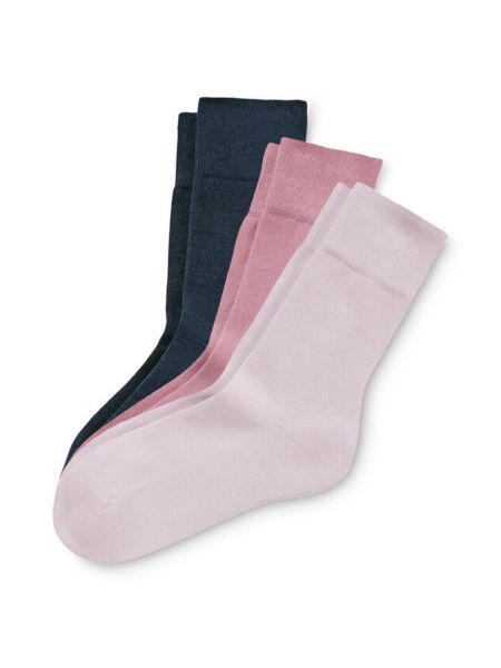 Хлопковые носки Tchibo розовые