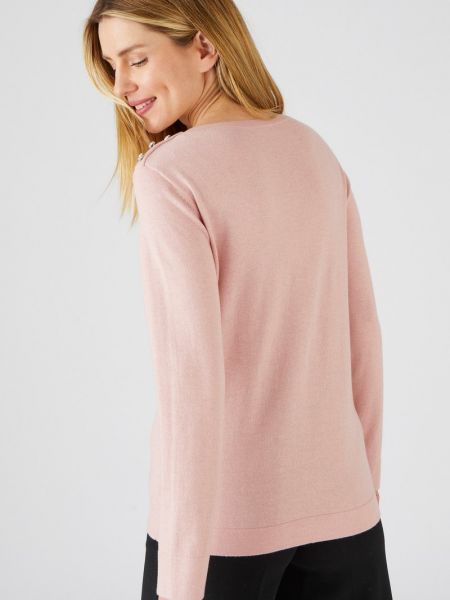 Sweter Damart różowy