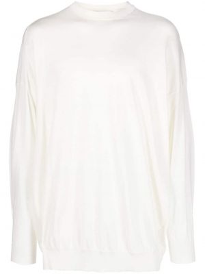 Bluza z okrągłym dekoltem Hed Mayner biała