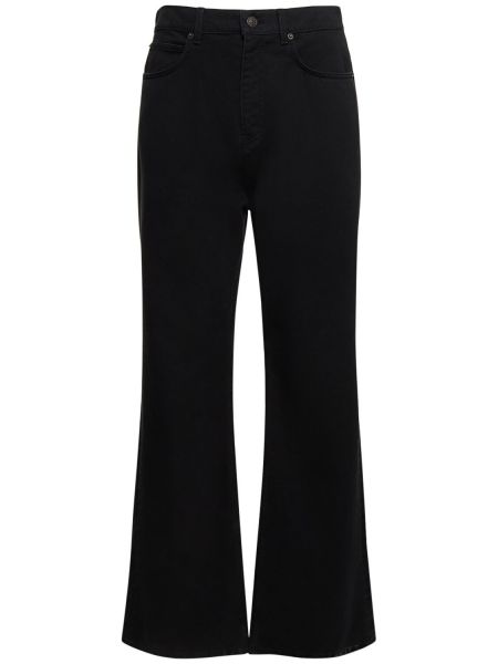 Bomull flared jeans Balenciaga svart