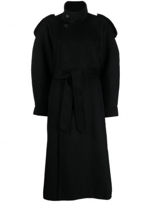 Kašmírový vlnený kabát Jnby čierna