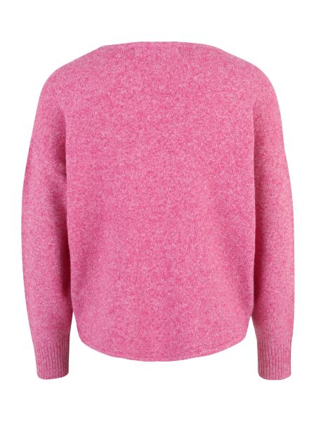 Меланжов пуловер Vero Moda Petite розово