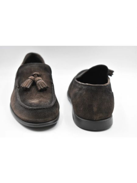Loafers de ante Pantanetti marrón