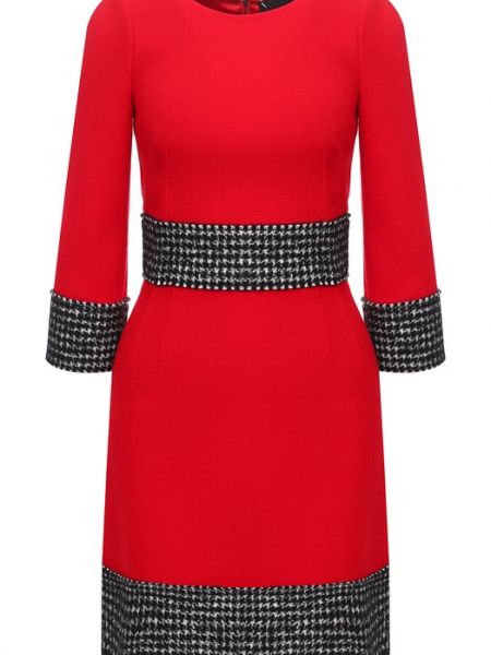Платье Dolce & Gabbana красное
