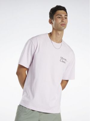 T-shirt Reebok rosa