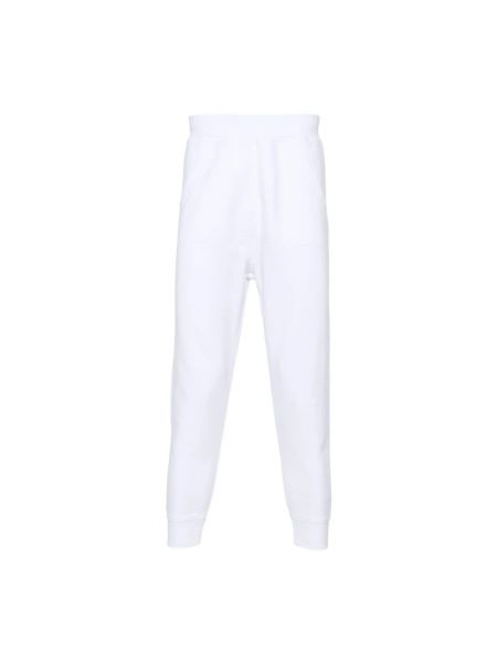 Spodnie sportowe Dsquared2 białe