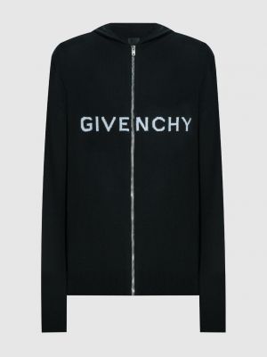 Шерстяная толстовка Givenchy черная