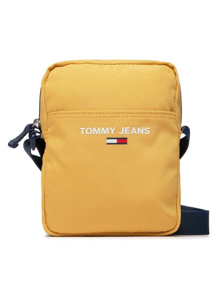 Τσάντα ώμου Tommy Jeans κίτρινο