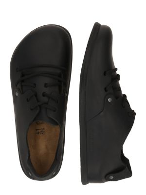 Ilgaauliai batai su raišteliais Birkenstock juoda