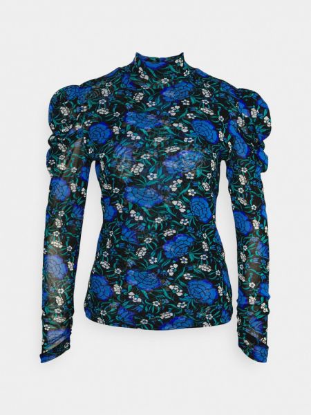 Bluzka Diane Von Furstenberg niebieska