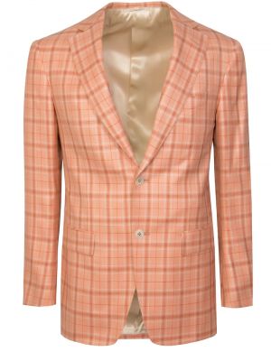 Шерстяной пиджак Zilli оранжевый