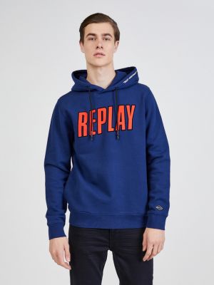 Sweatshirt Replay blau