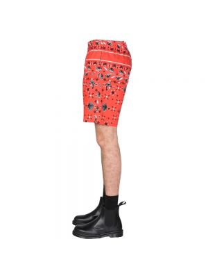 Pantalones cortos Msgm rojo