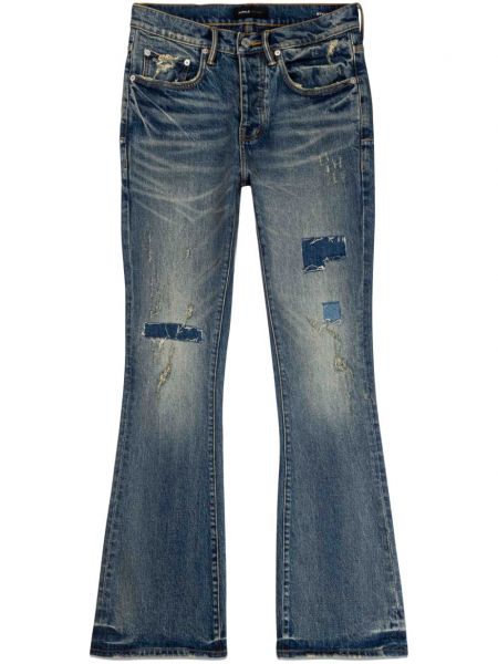 Strečové džíny s oděrkami Purple Brand