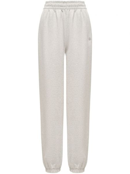 Pantalon de joggings brodé en coton 12 Storeez gris