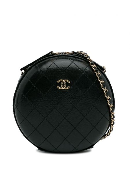 Crossbody kabelka Chanel Pre-owned čierna