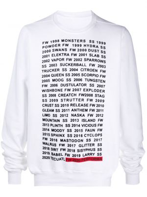 Sweatshirt Rick Owens Drkshdw hvit