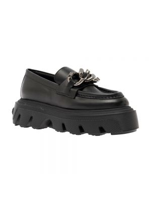 Loafers chunky Casadei czarne