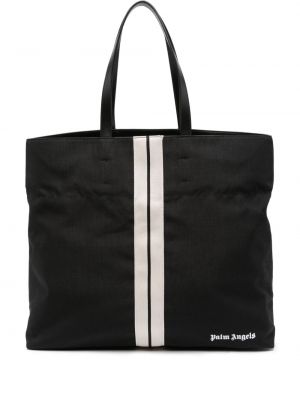 Βαμβακερή τσάντα shopper με σχέδιο Palm Angels