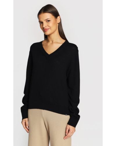 Ecoalf Sweater Keep GAKNKEEPA6261WW22 Fekete Regular Fit