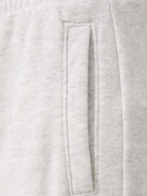 Melanžové sportovní kalhoty Abercrombie & Fitch šedé