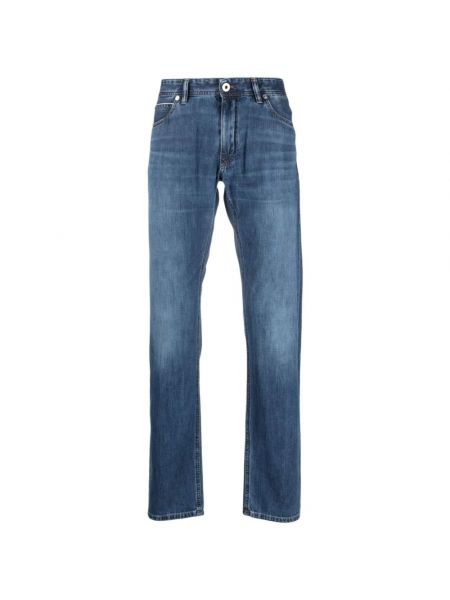 Niebieskie jeansy skinny Brioni