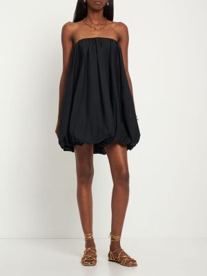Bavlněné mini šaty Ulla Johnson černé