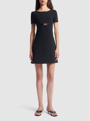 Mini ruha Versace fekete