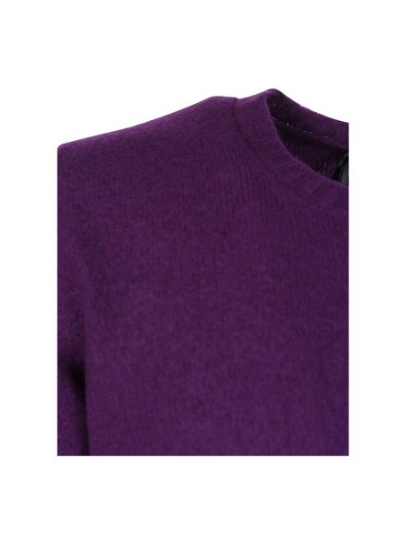 Suéter de lana Drumohr violeta