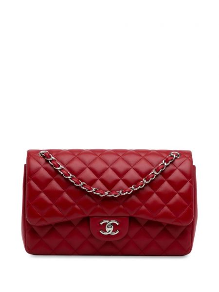 Torebka klasyczna Chanel Pre-owned czerwona