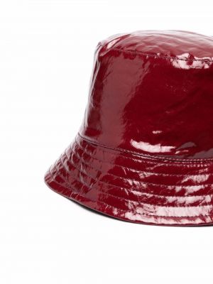 Sombrero con estampado Isabel Marant rojo