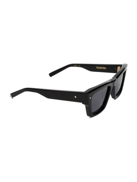 Czarne okulary przeciwsłoneczne Valentino