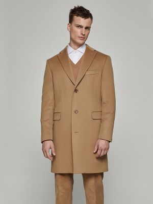 Abrigo de lana Mirto marrón