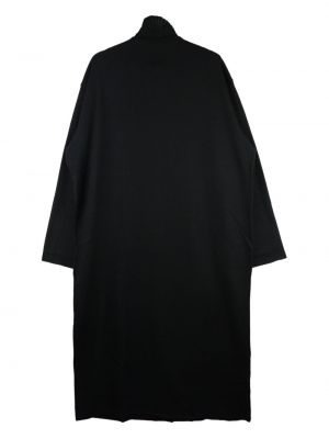 Płaszcz wełniany Yohji Yamamoto czarny