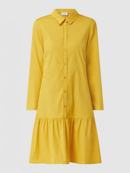 Rozkloszowana sukienka Robe Légère żółta