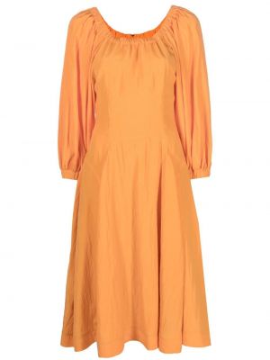 Midi obleka Rejina Pyo oranžna